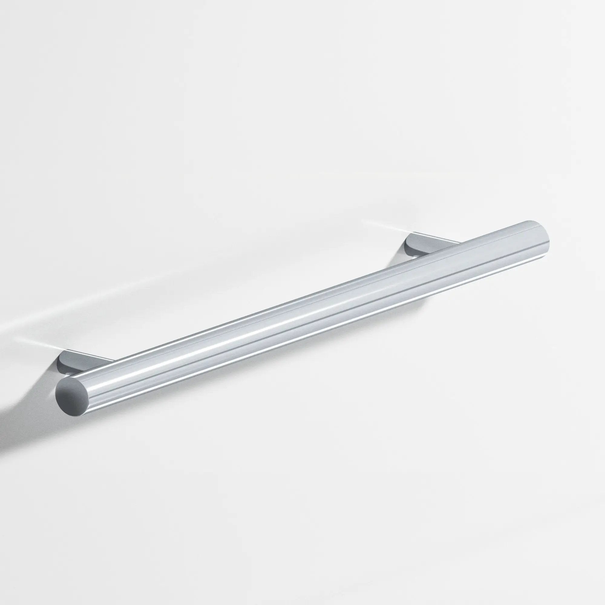 polished chrome cabinet pull