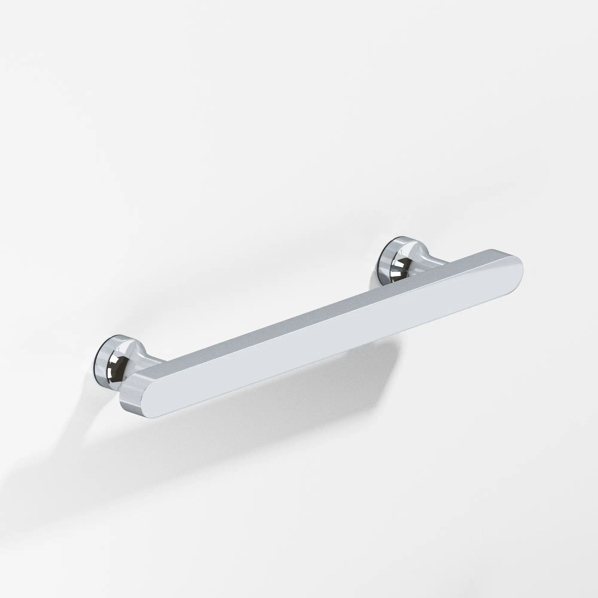 polished chrome cabinet pull