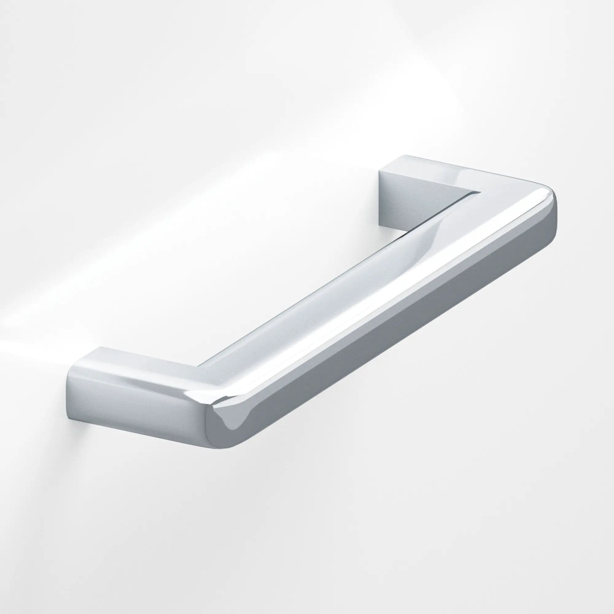 polished chrome cabinet pull