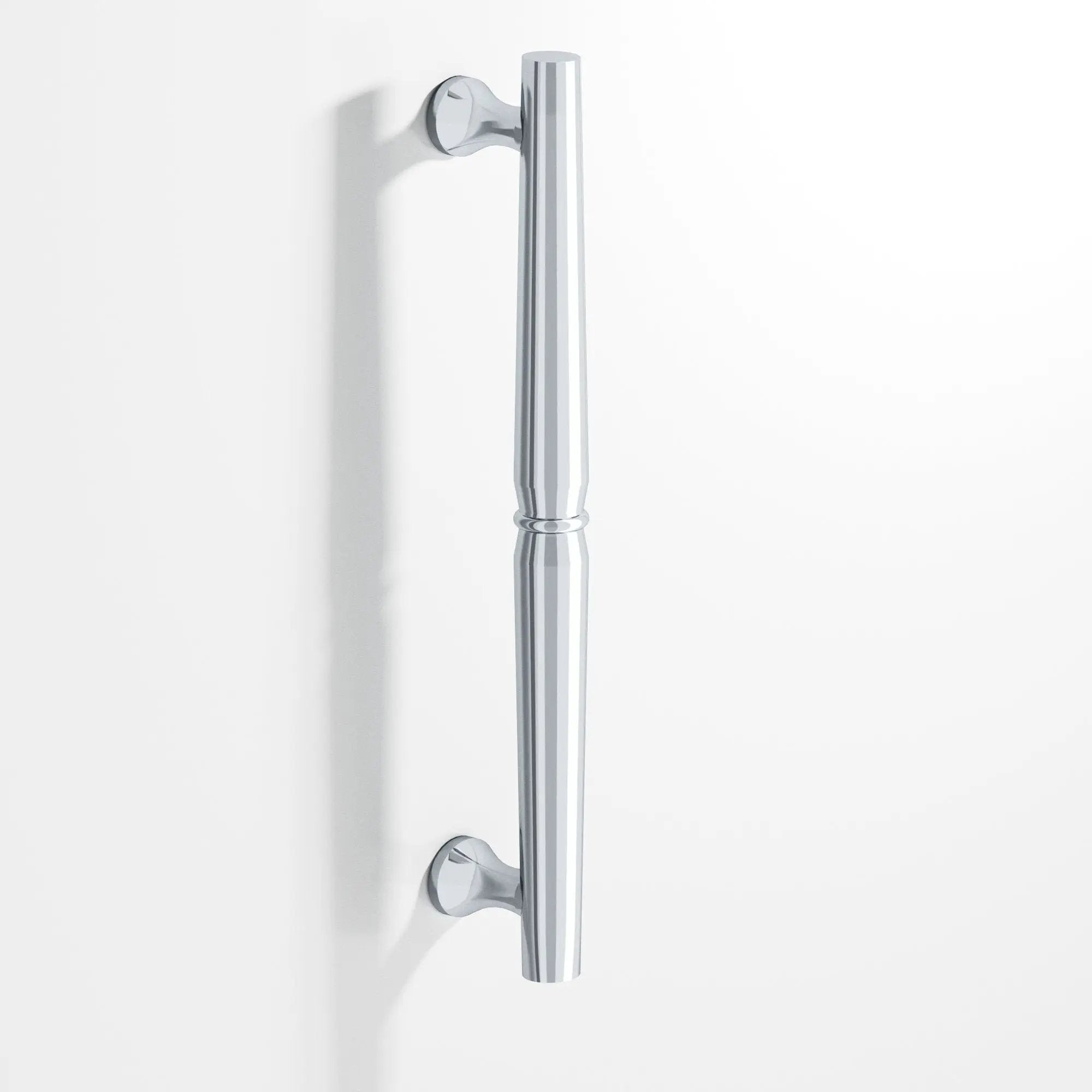 polished chrome cabinet pull