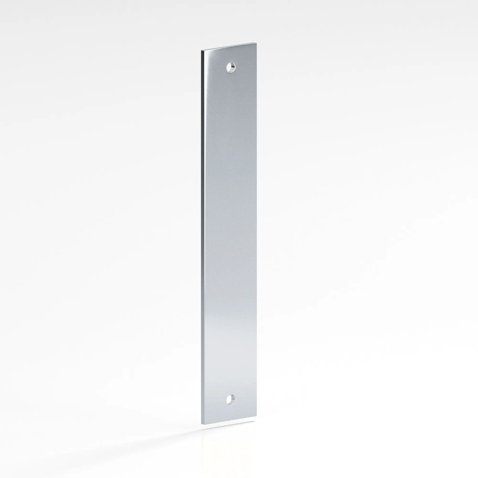 polished chrome backplate