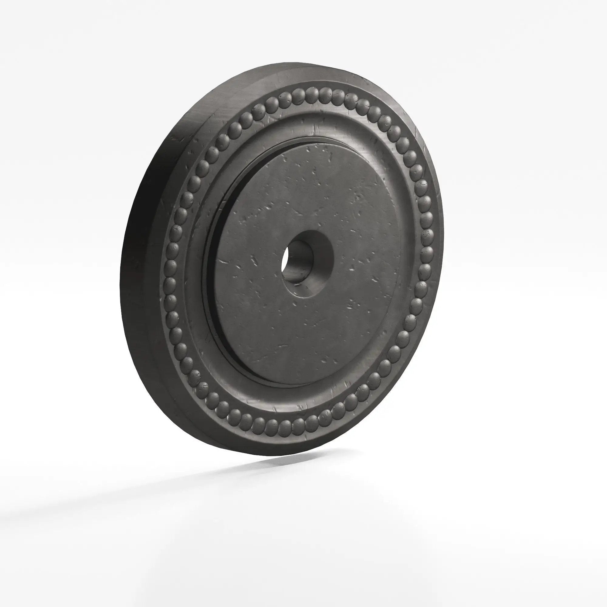 Colonial Bronze B203 Series Beaded Round Backplate by Colonial Bronze
