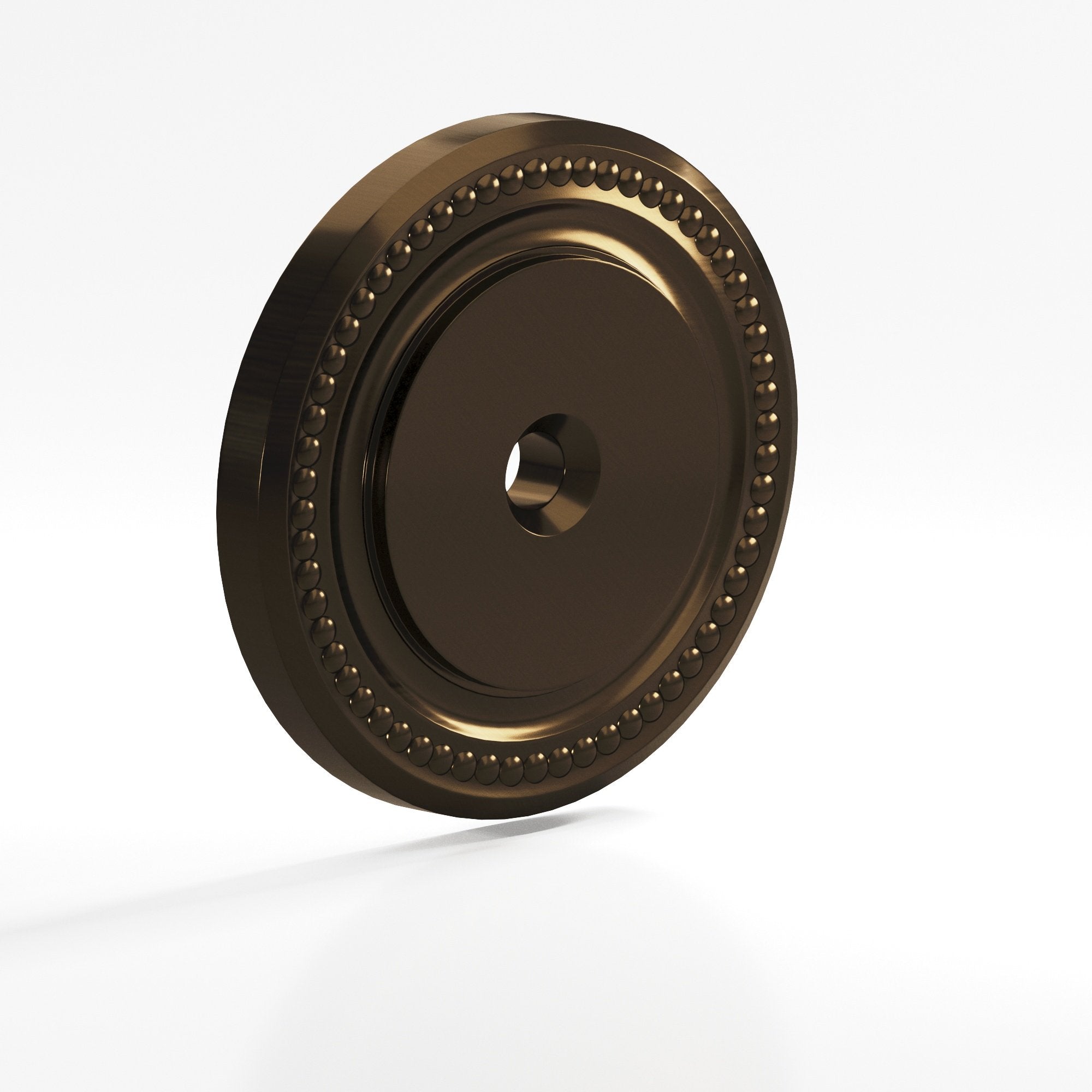 Colonial Bronze B9203 Series Beaded Round Backplat by Colonial Bronze