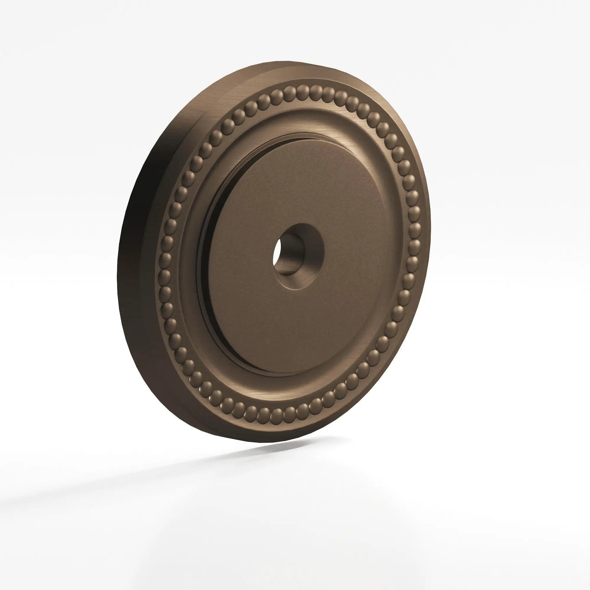 Colonial Bronze B203 Series Beaded Round Backplate by Colonial Bronze