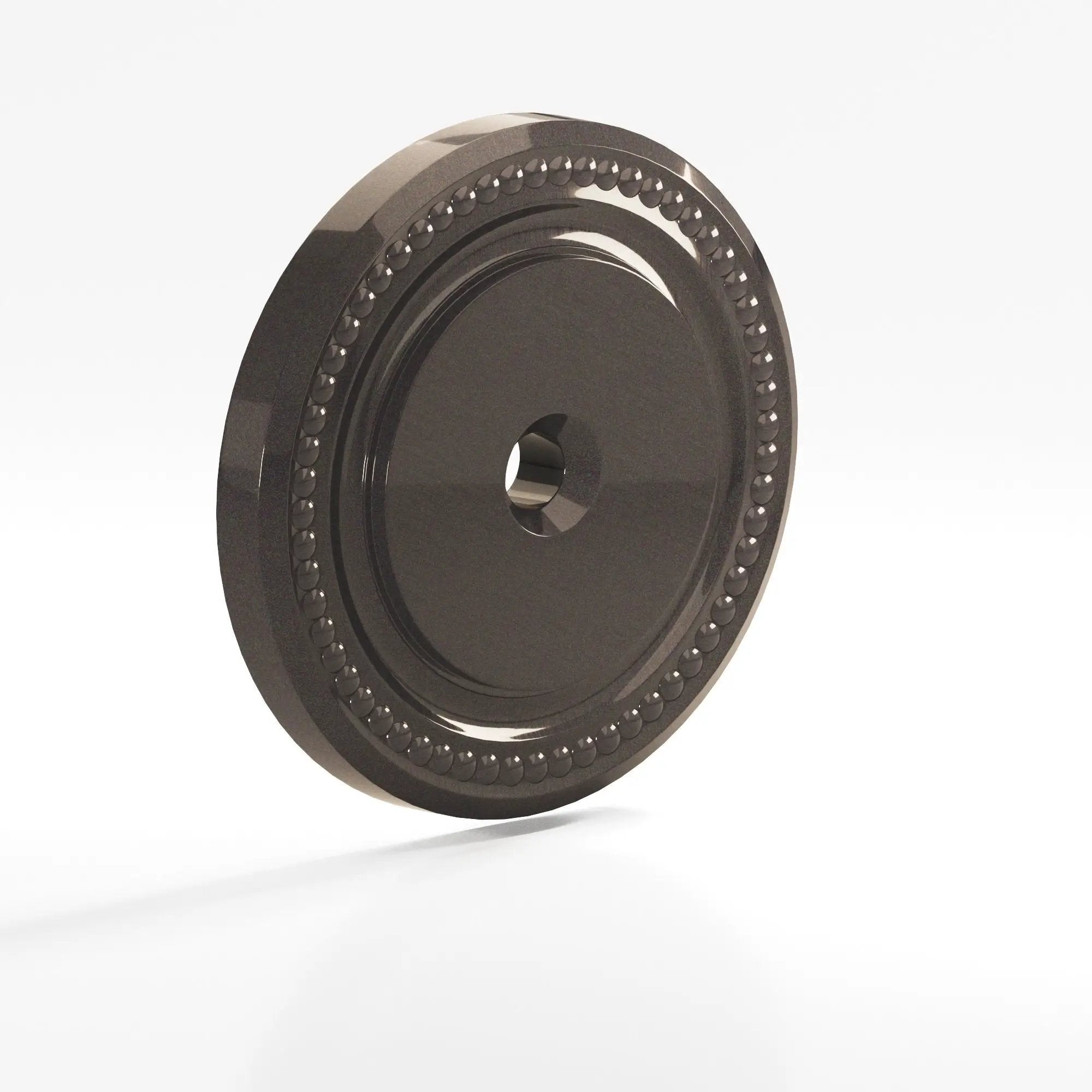 Colonial Bronze B203 Series Beaded Round Backplate by Colonial Bronze