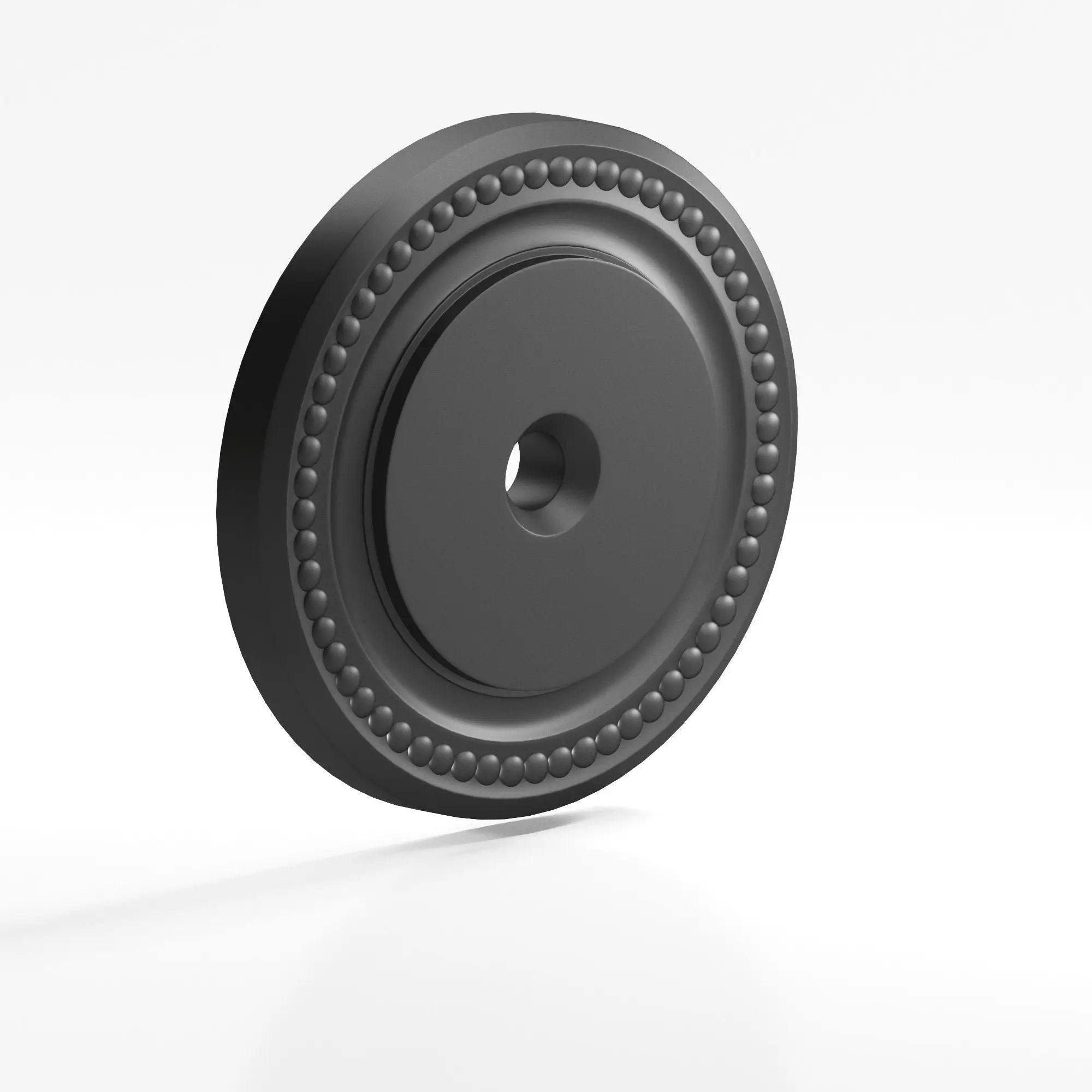 Colonial Bronze B203 Series Beaded Round Backplate by Colonial Bronze