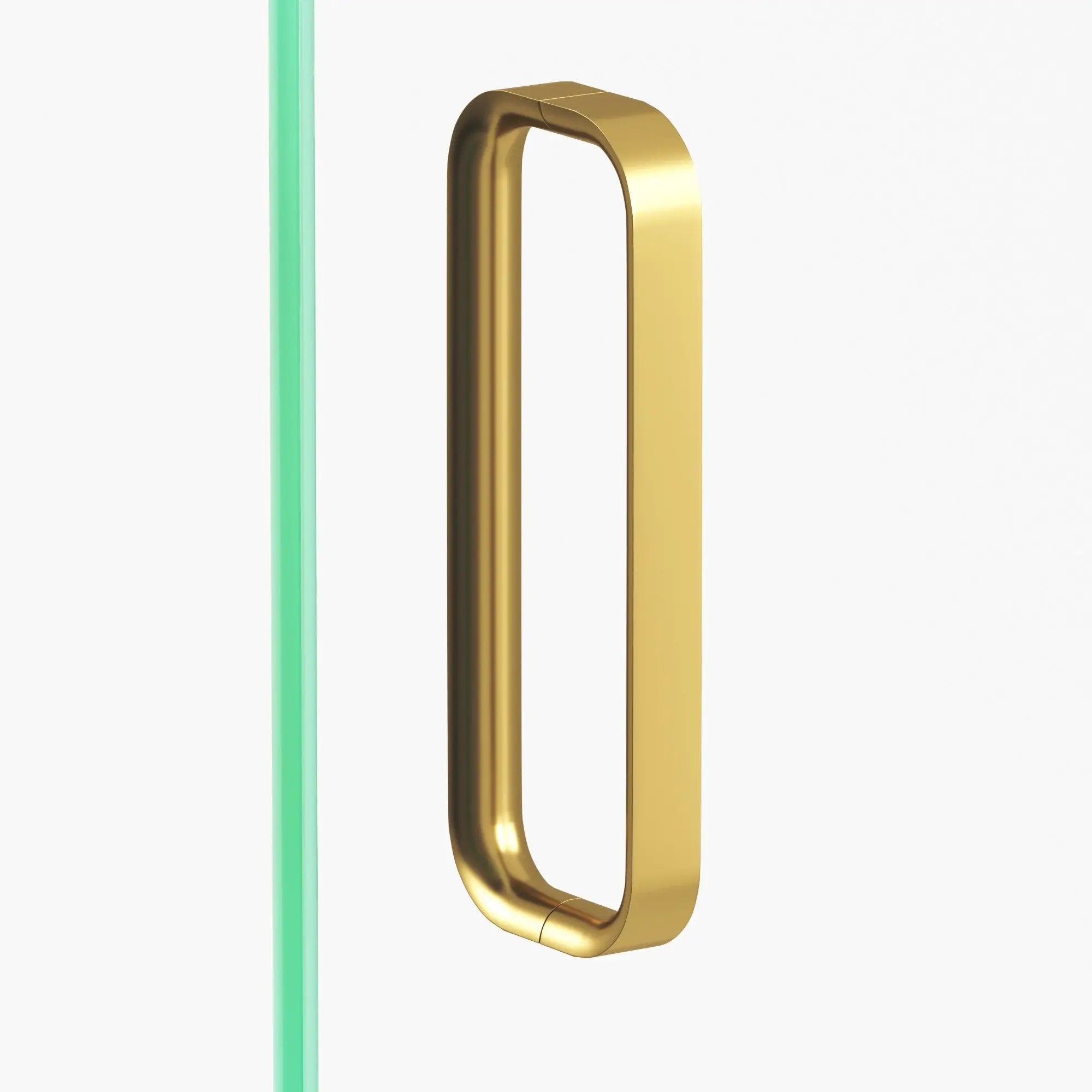 satin brass cabinet pull