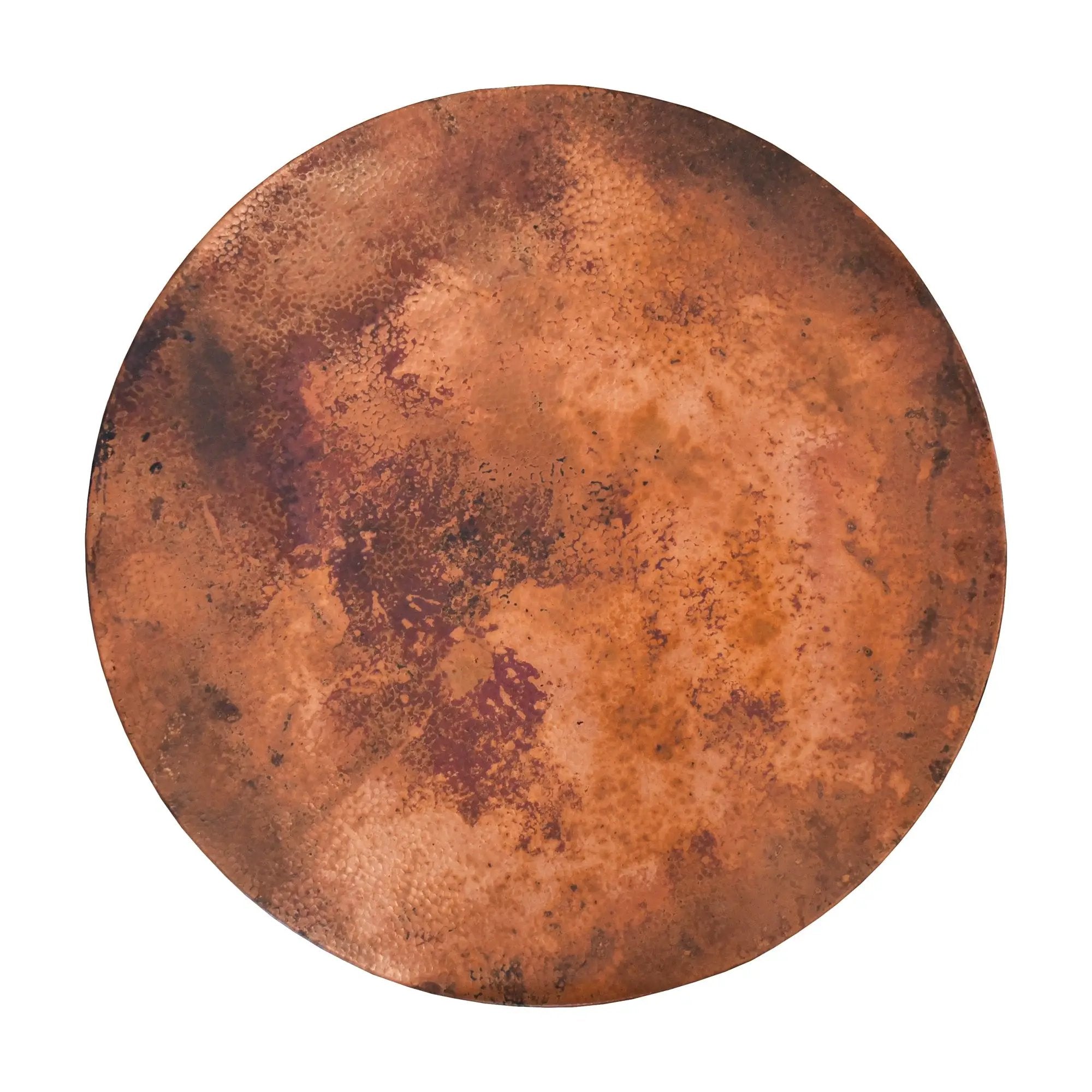 Native Trails Lazy Susan 30" Hammered Copper Turntable by Native Trails