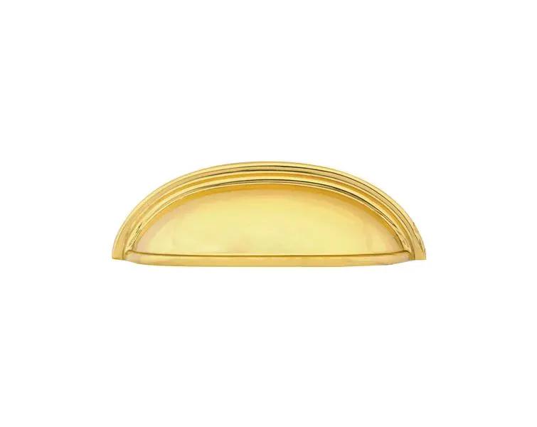 polished brass pull