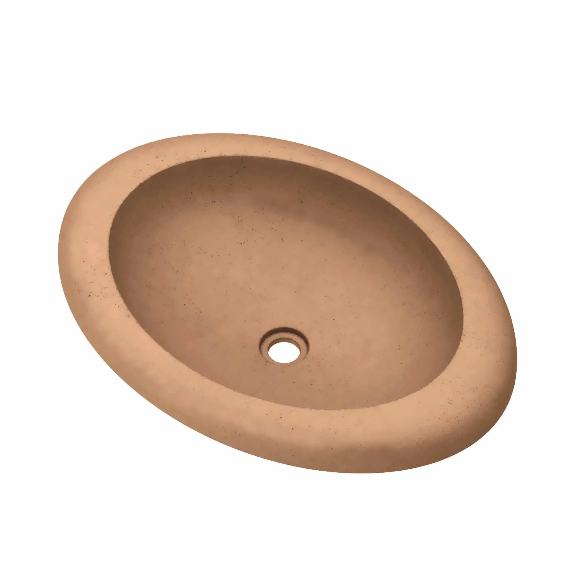 Native Trails Cuyama 21" Nativestone Concrete Bathroom Sink by Native Trails