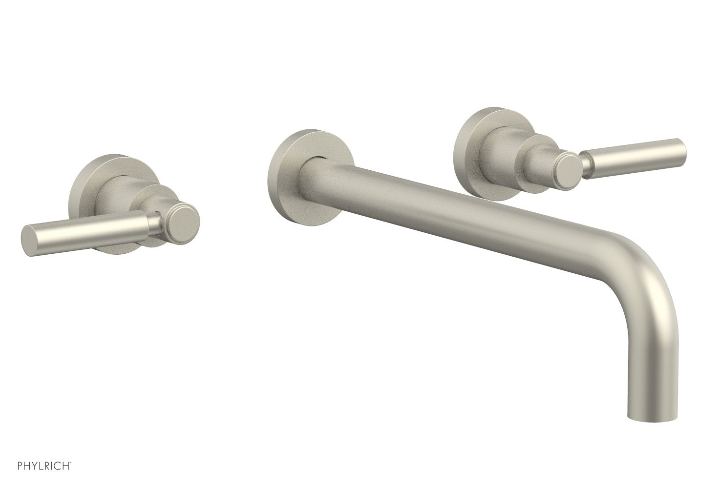 Phylrich BASIC Wall Tub Set 12" Spout - Lever Handles