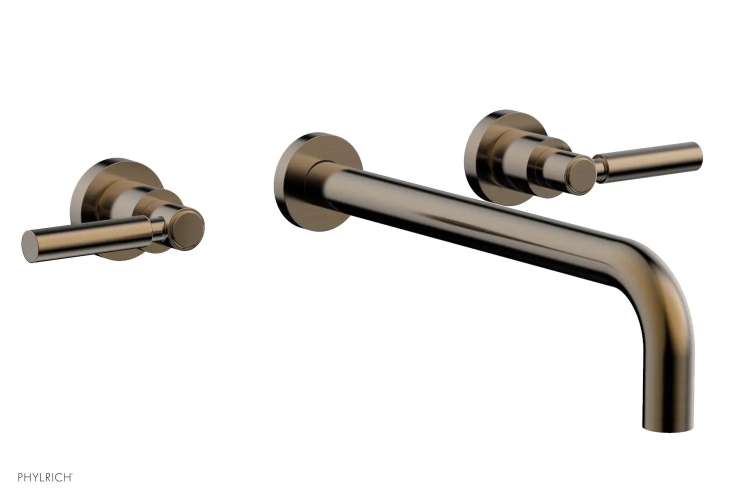 Phylrich BASIC Wall Tub Set 12" Spout - Lever Handles by Phylrich