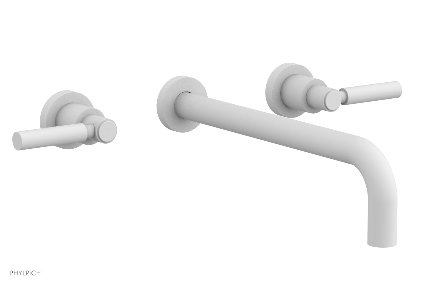 Phylrich BASIC Wall Tub Set 12" Spout - Lever Handles