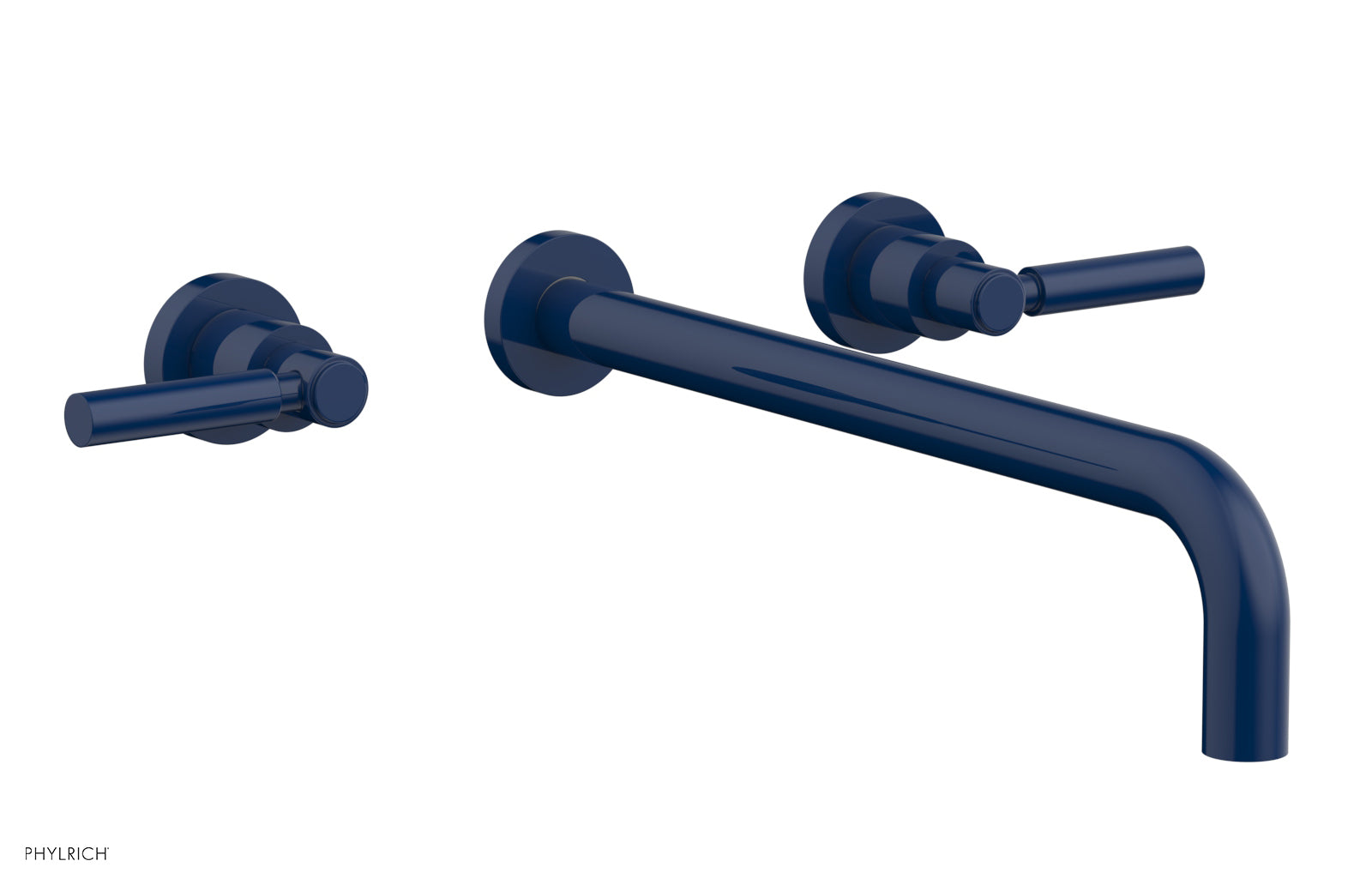 Phylrich BASIC Wall Tub Set 14" Spout - Lever Handles