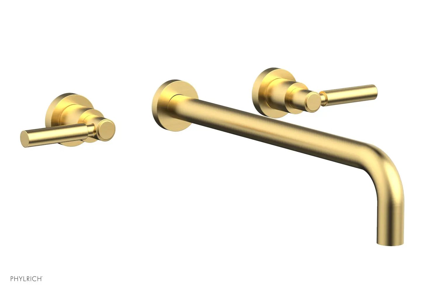 Phylrich BASIC Wall Tub Set 14" Spout - Lever Handles by Phylrich