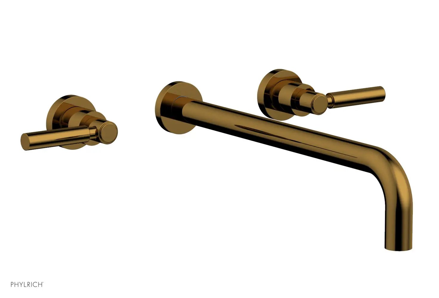 Phylrich BASIC Wall Tub Set 14" Spout - Lever Handles by Phylrich