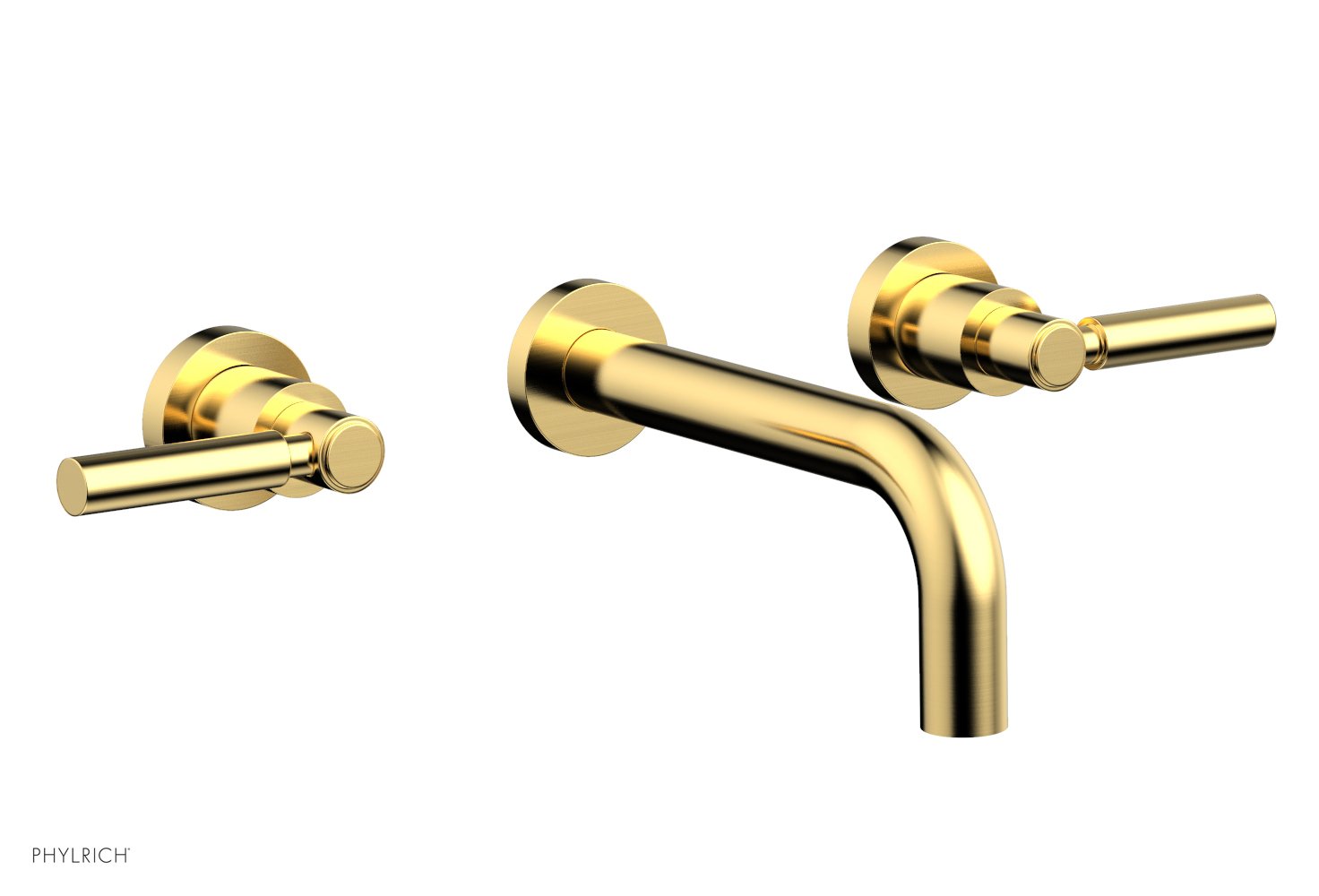 Phylrich BASIC Wall Tub Set - Lever Handles