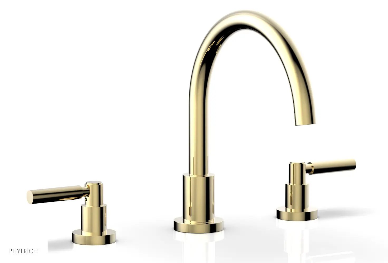 Phylrich BASIC Deck Tub Set - Lever Handles by Phylrich
