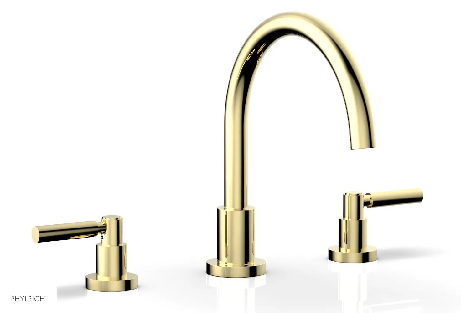 Phylrich BASIC Deck Tub Set - Lever Handles by Phylrich