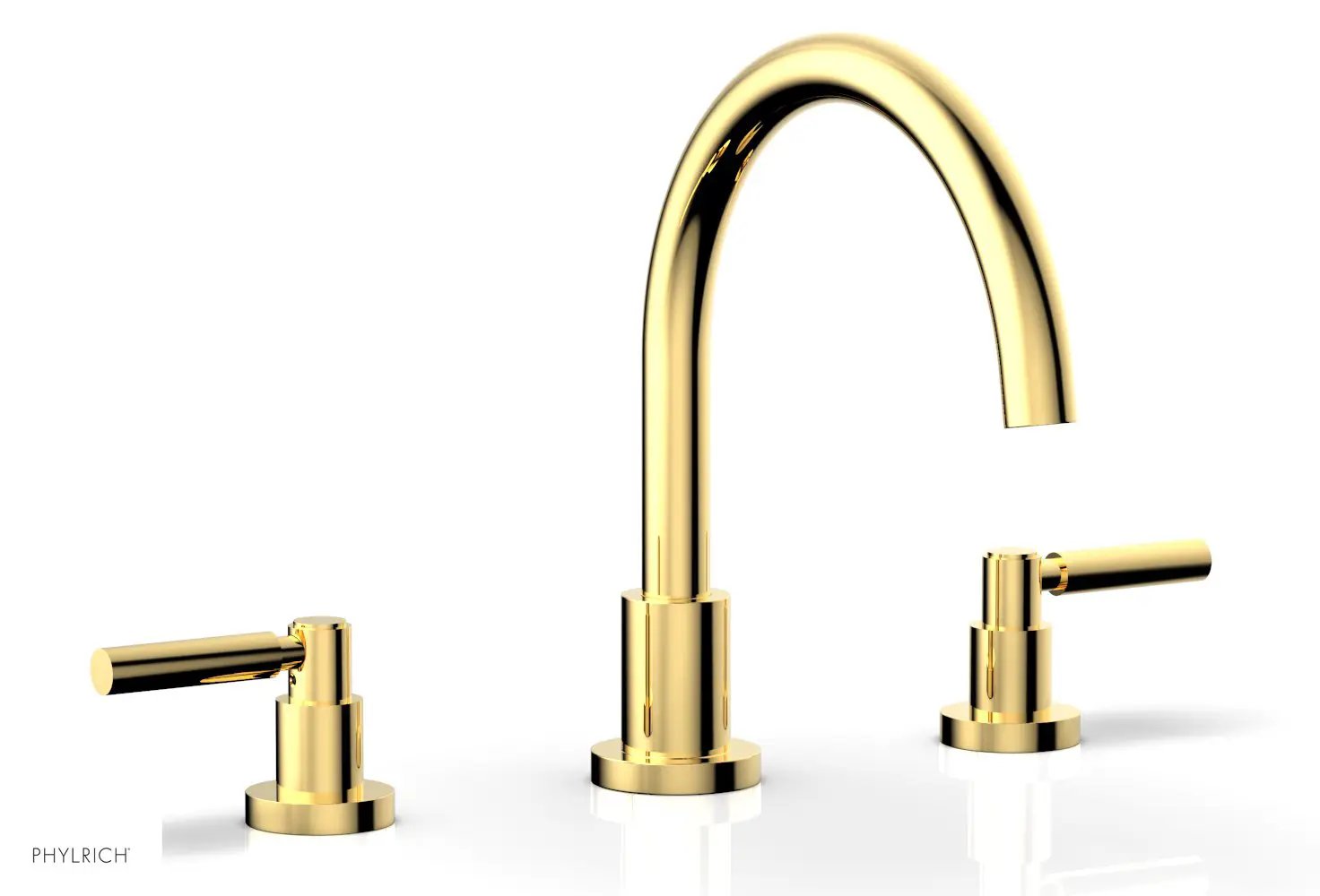 Phylrich BASIC Deck Tub Set - Lever Handles by Phylrich