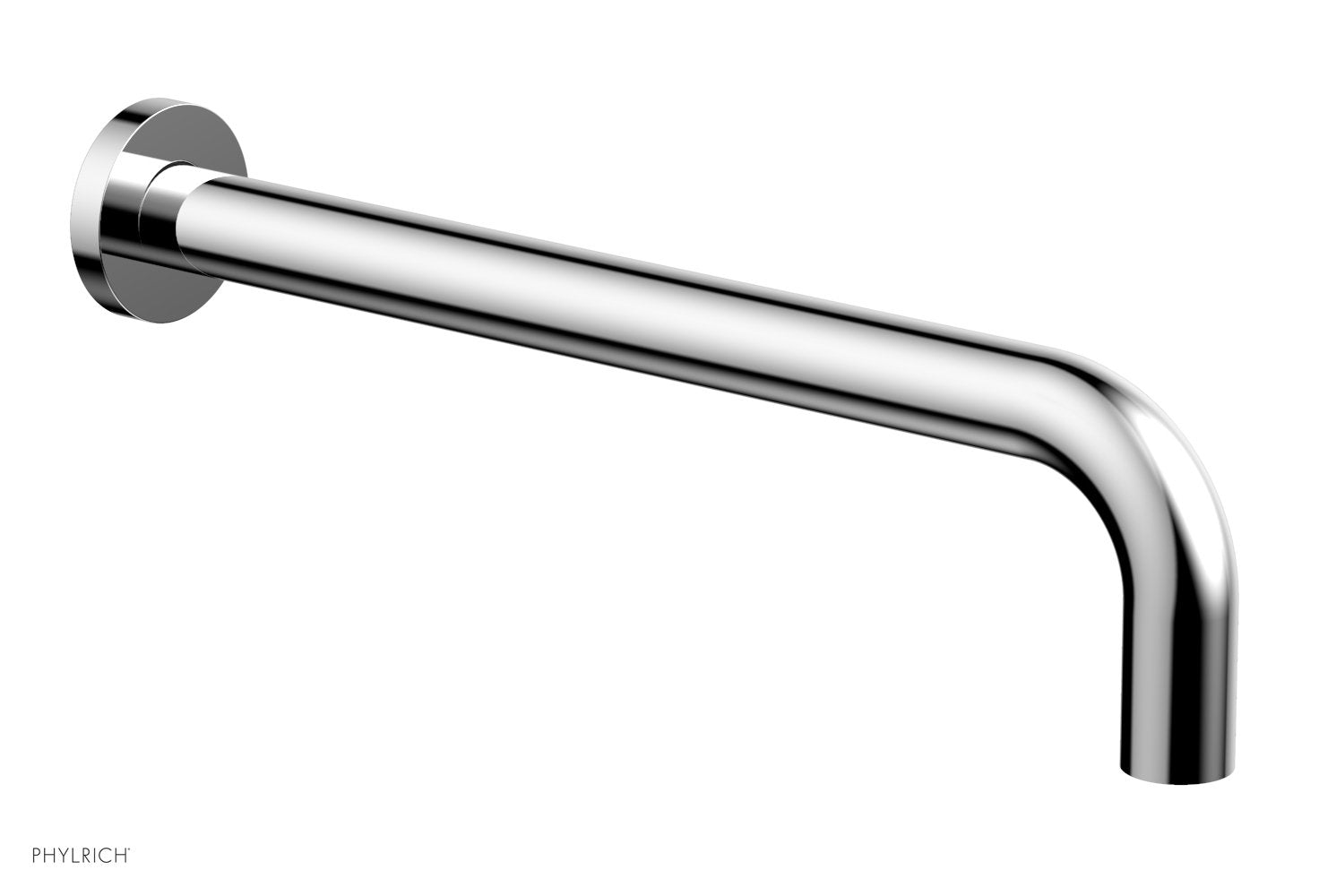 polished chrome spout