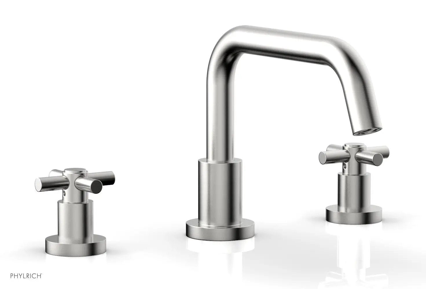 Phylrich BASIC Deck Tub Set - Tubular Cross Handles by Phylrich