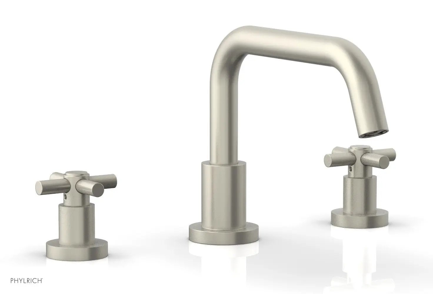 Phylrich BASIC Deck Tub Set - Tubular Cross Handles by Phylrich