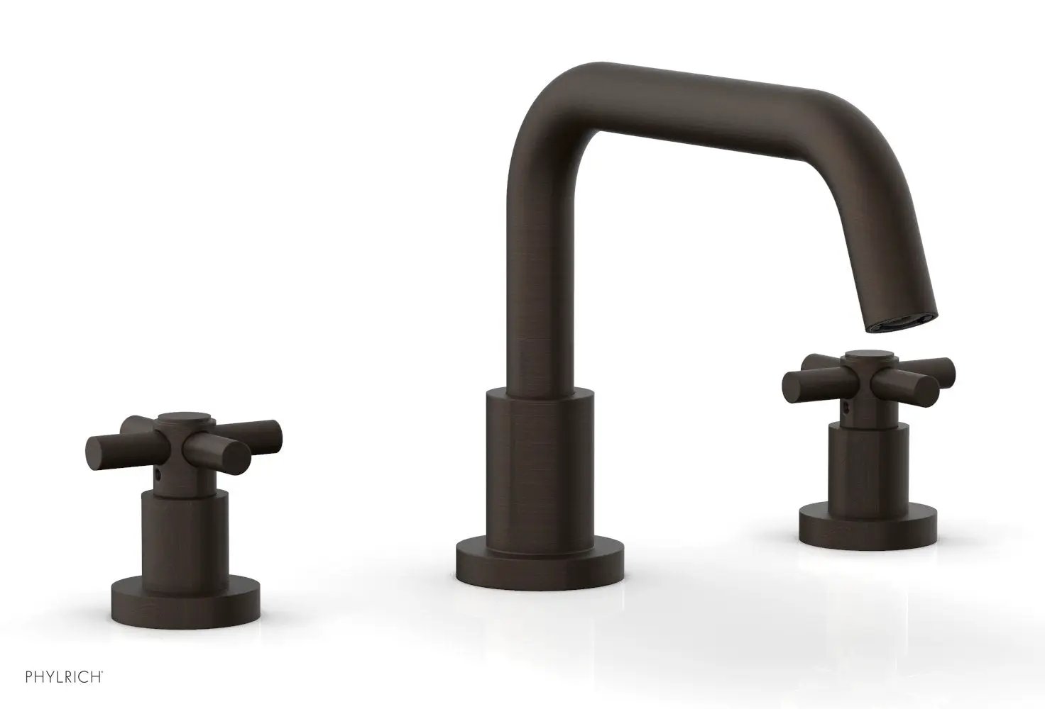 Phylrich BASIC Deck Tub Set - Tubular Cross Handles by Phylrich