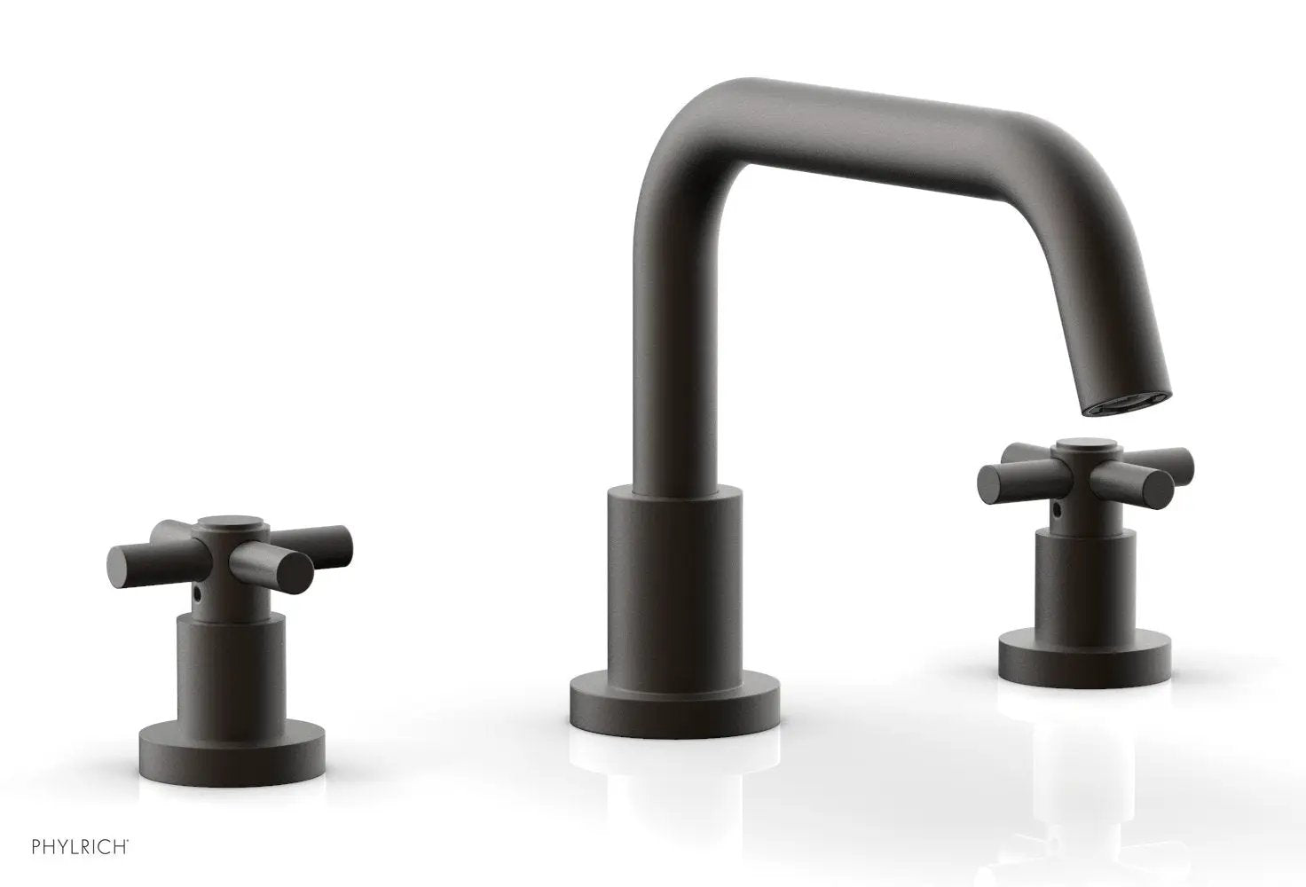Phylrich BASIC Deck Tub Set - Tubular Cross Handles by Phylrich