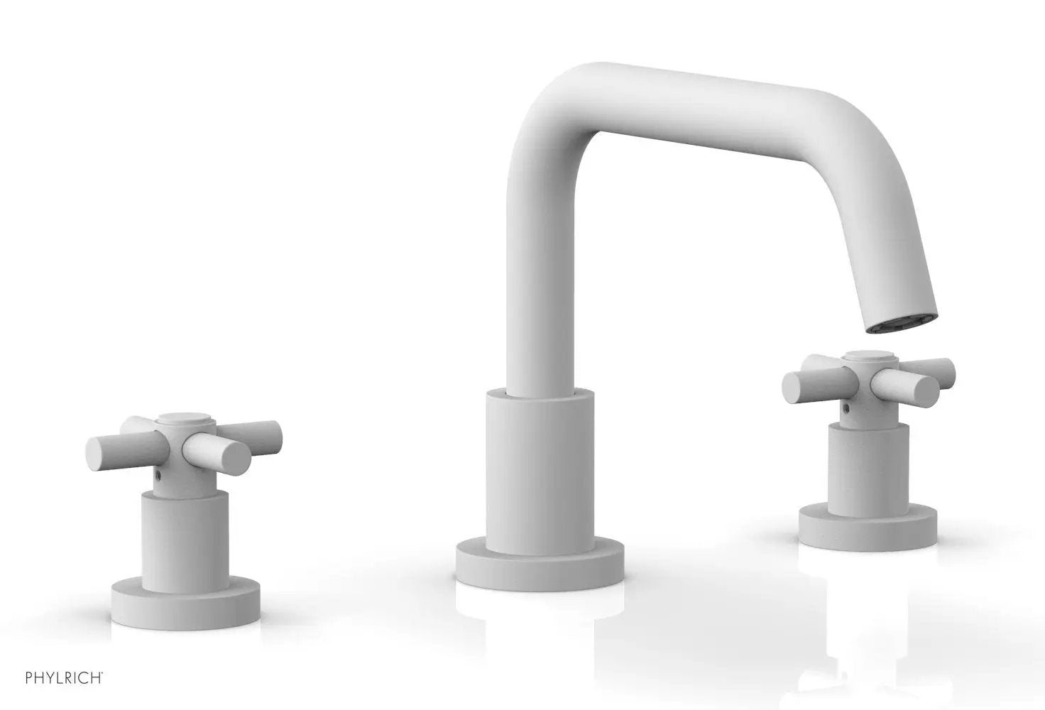 Phylrich BASIC Deck Tub Set - Tubular Cross Handles by Phylrich