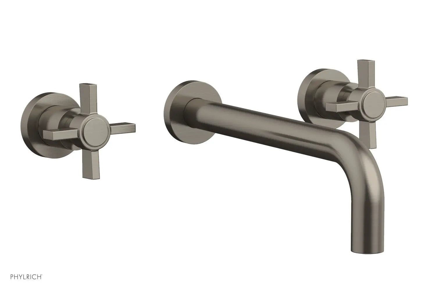 Phylrich BASIC Wall Tub Set 10" Spout - Blade Cross Handles by Phylrich