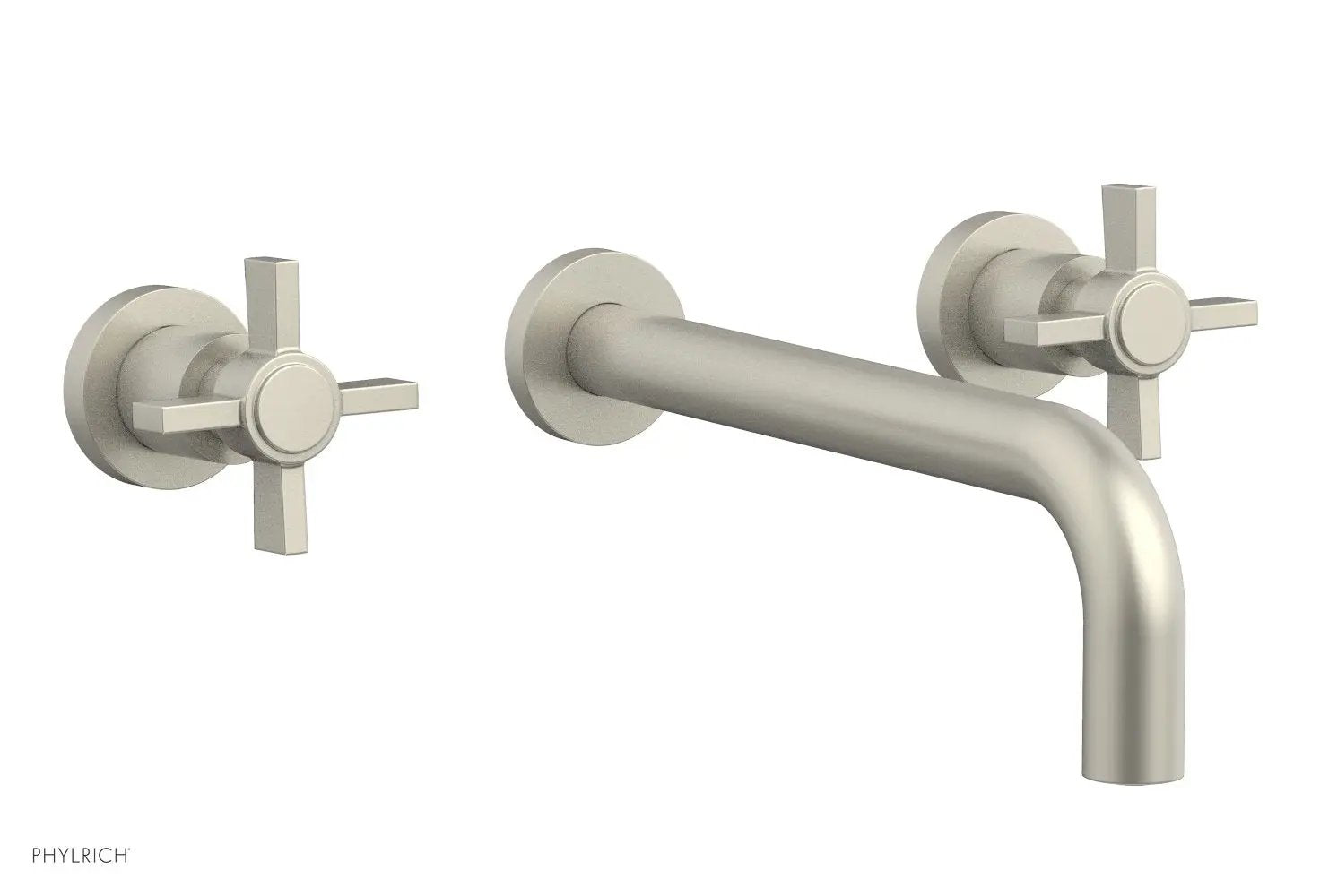Phylrich BASIC Wall Tub Set 10" Spout - Blade Cross Handles by Phylrich