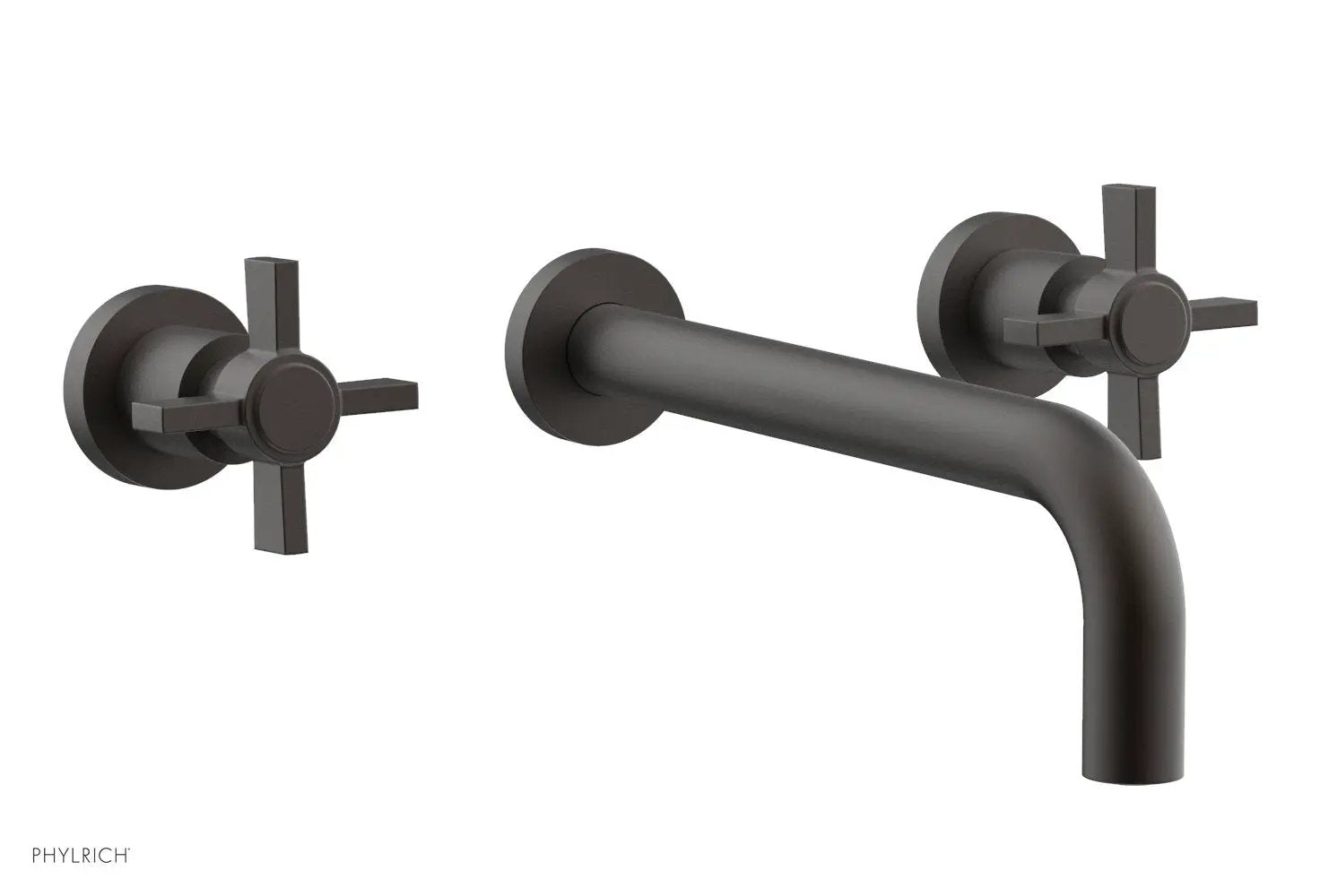 Phylrich BASIC Wall Tub Set 10" Spout - Blade Cross Handles by Phylrich