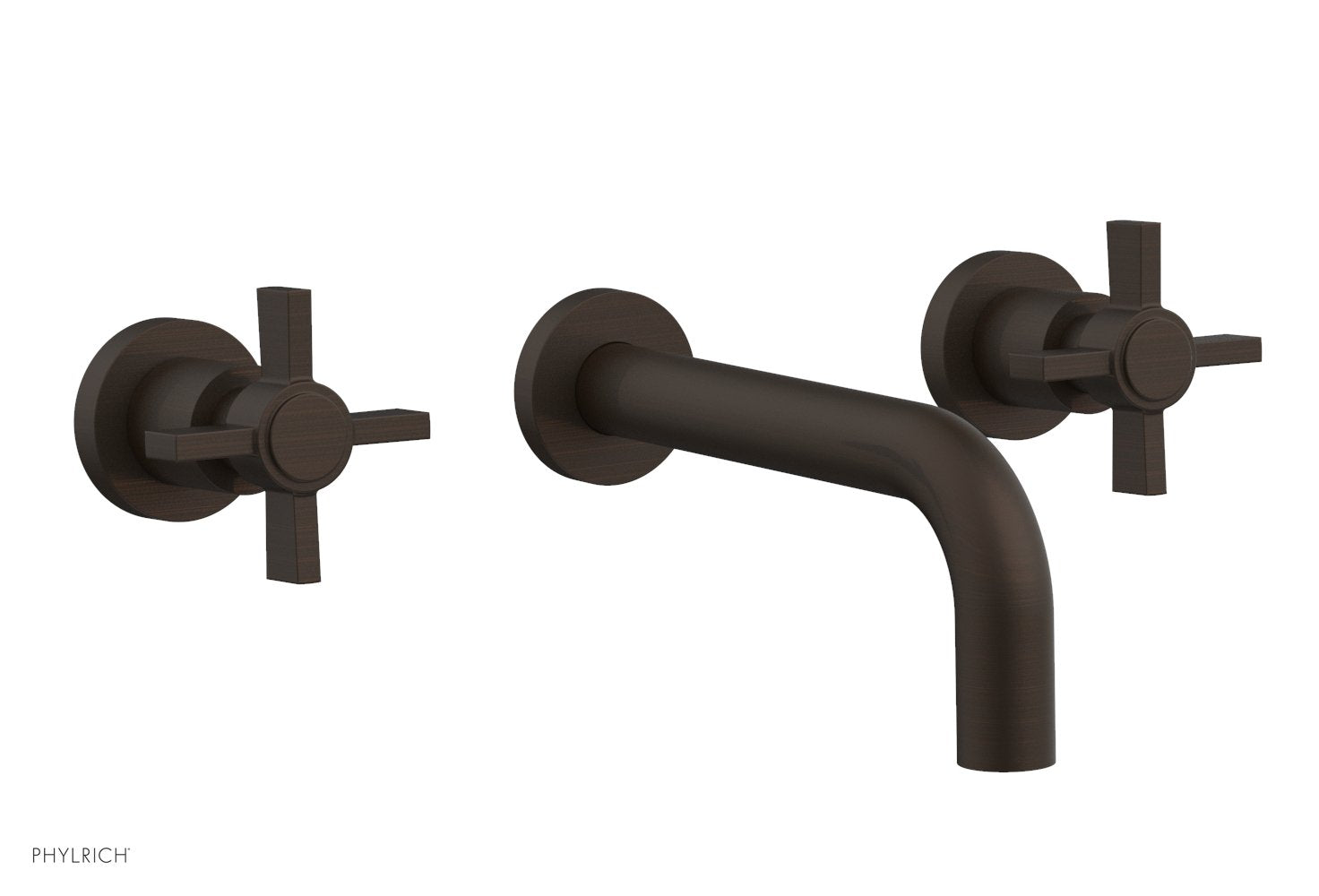 Phylrich BASIC Wall Tub Set - Blade Cross Handles