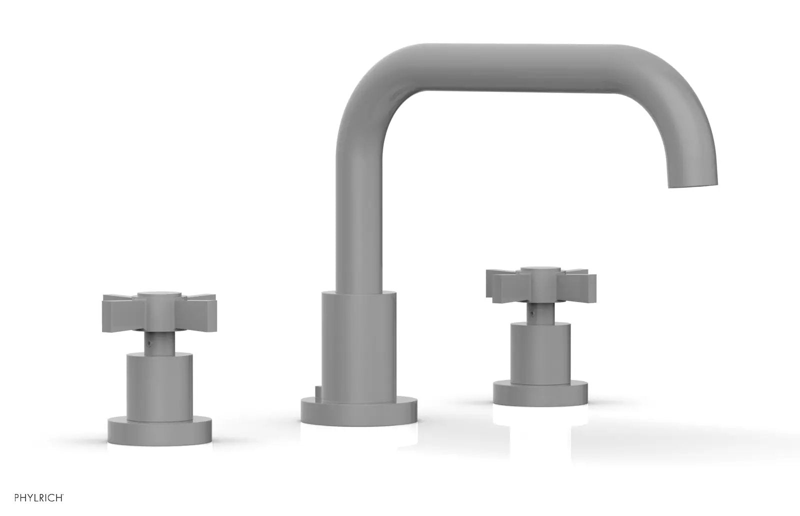 Phylrich BASIC Deck Tub Set - Blade Cross Handles by Phylrich