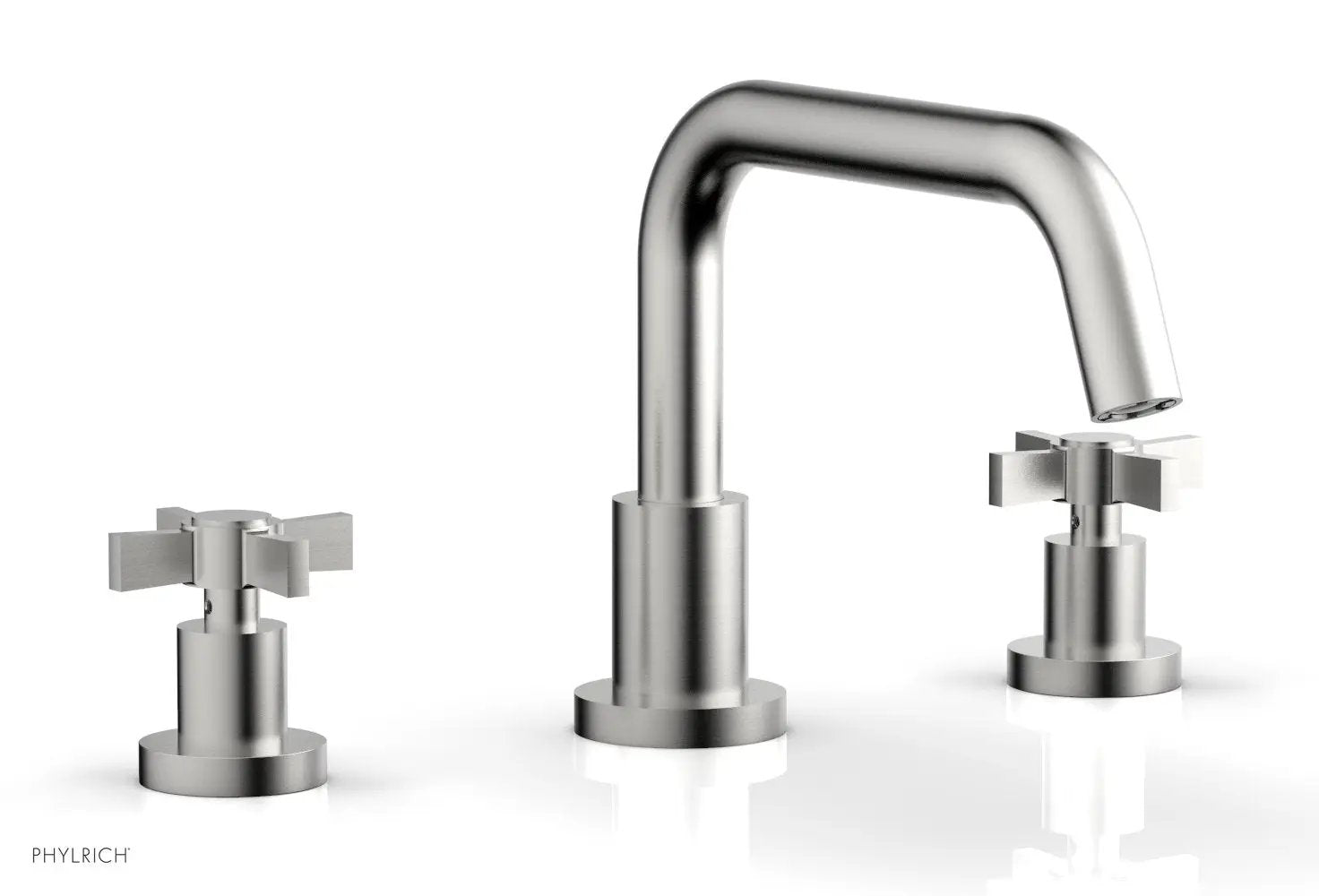 Phylrich BASIC Deck Tub Set - Blade Cross Handles by Phylrich