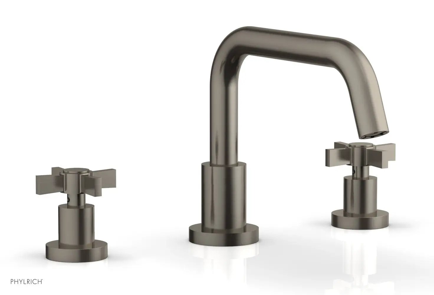 Phylrich BASIC Deck Tub Set - Blade Cross Handles by Phylrich