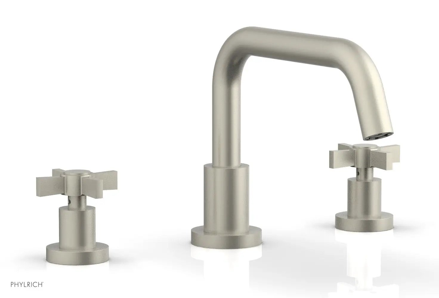 Phylrich BASIC Deck Tub Set - Blade Cross Handles by Phylrich
