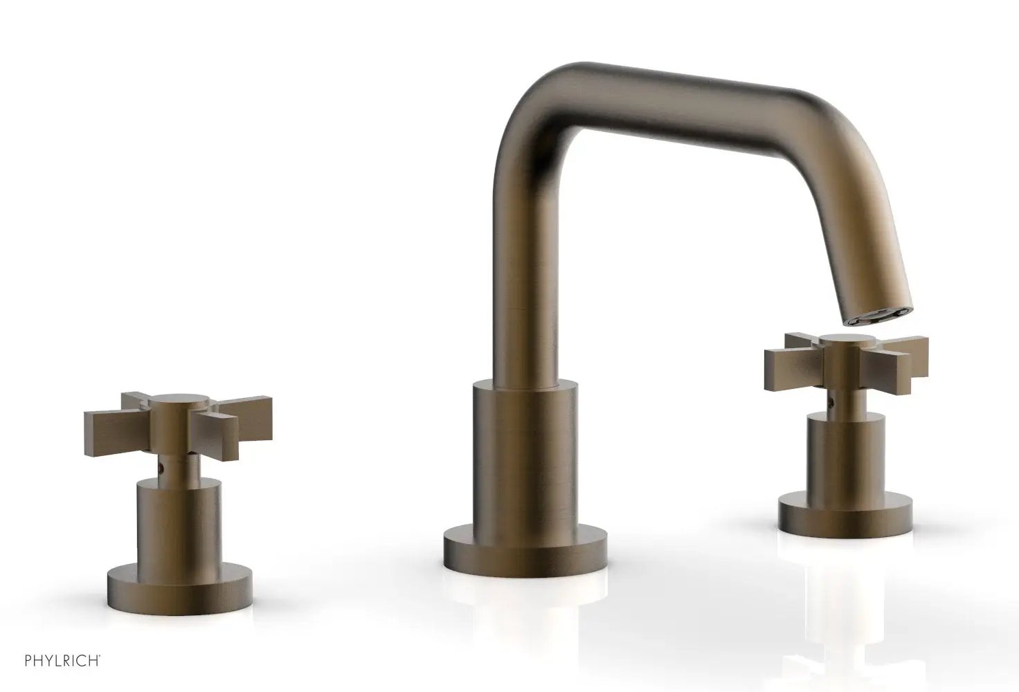 Phylrich BASIC Deck Tub Set - Blade Cross Handles by Phylrich