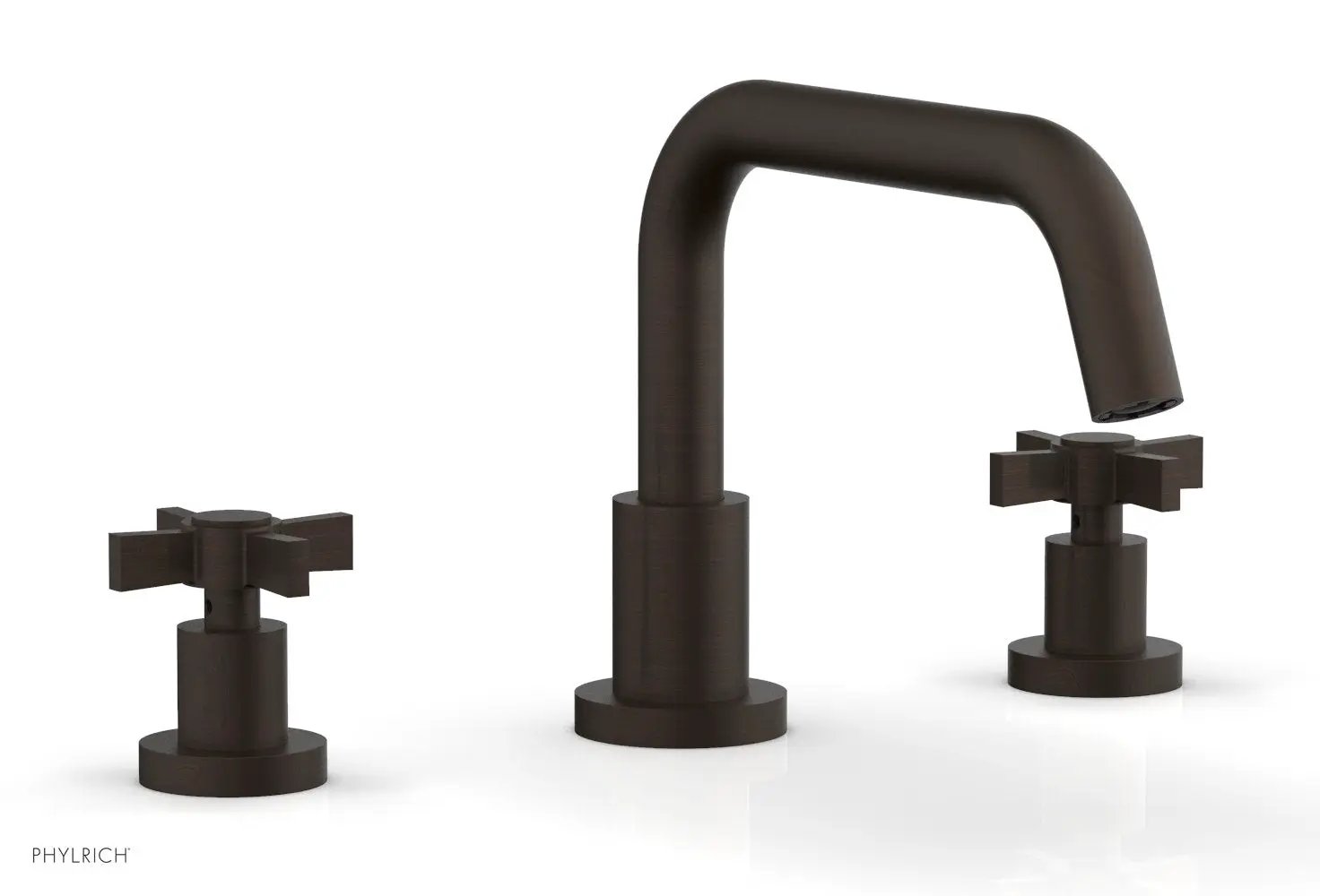 Phylrich BASIC Deck Tub Set - Blade Cross Handles by Phylrich