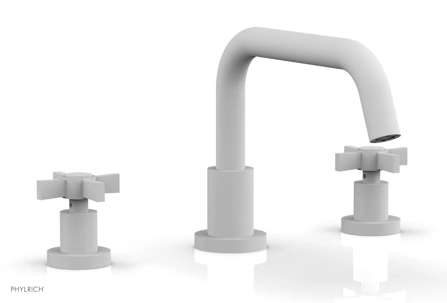 Phylrich BASIC Deck Tub Set - Blade Cross Handles by Phylrich