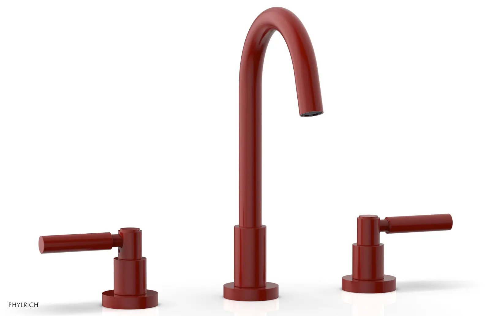 Phylrich BASIC Widespread Faucet, 10 1/2" High Spout, Lever Handles by Phylrich