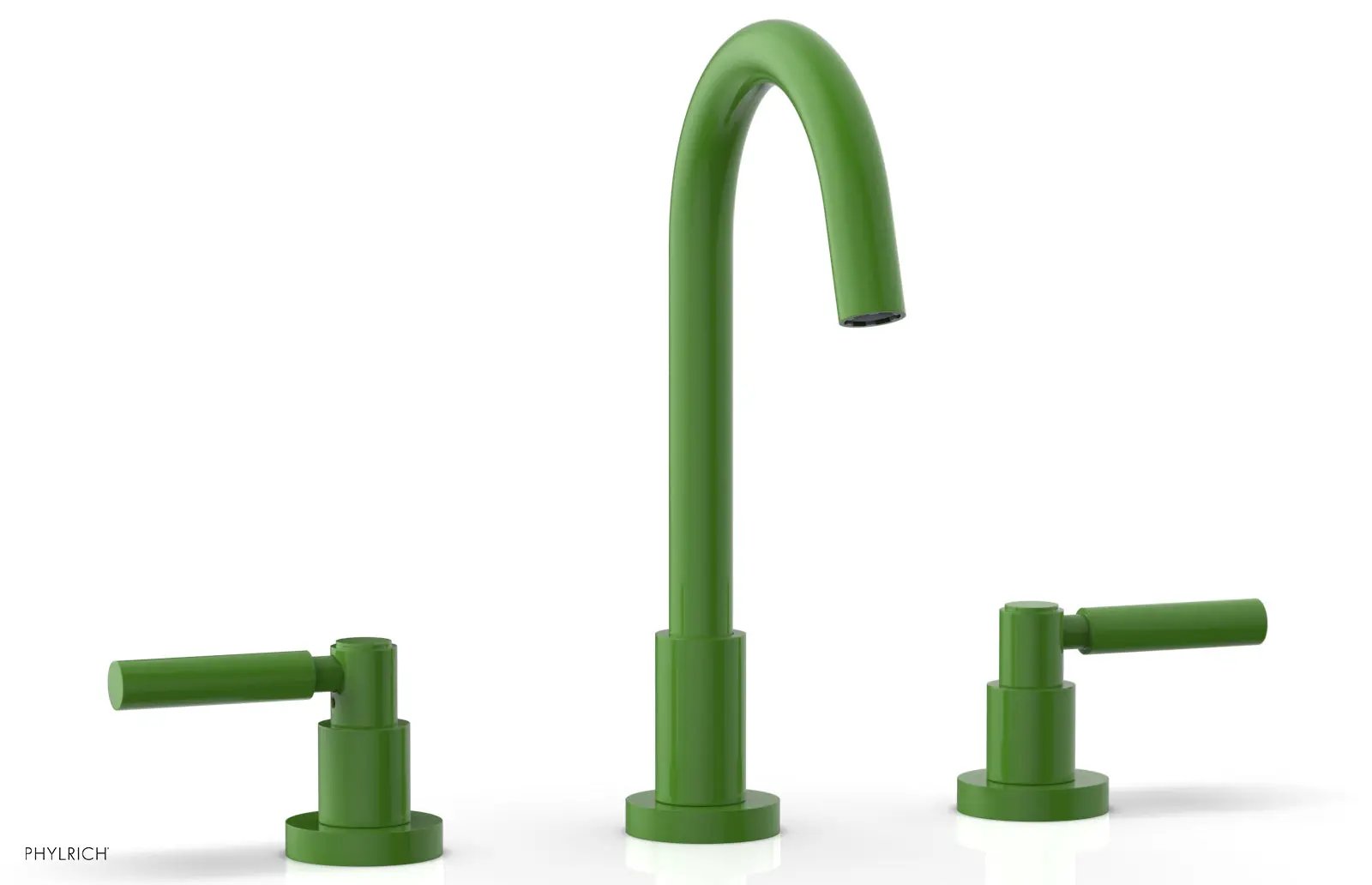 Phylrich BASIC Widespread Faucet, 10 1/2" High Spout, Lever Handles by Phylrich
