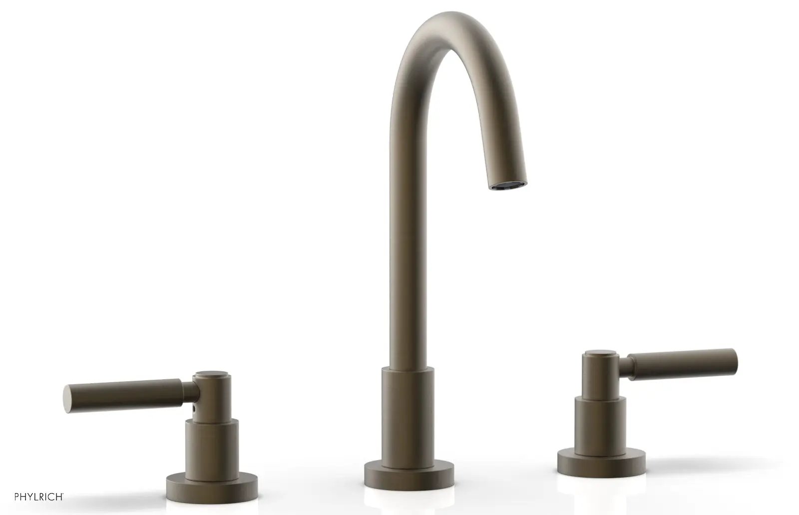 Phylrich BASIC Widespread Faucet, 10 1/2" High Spout, Lever Handles by Phylrich