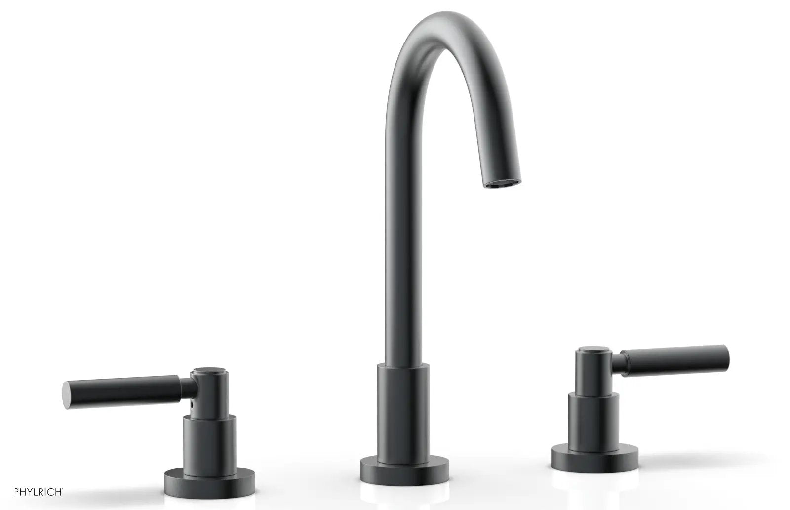 Phylrich BASIC Widespread Faucet, 10 1/2" High Spout, Lever Handles by Phylrich