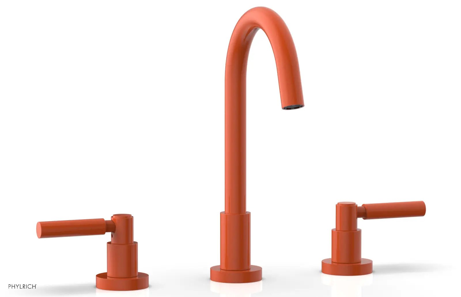 Phylrich BASIC Widespread Faucet, 10 1/2" High Spout, Lever Handles by Phylrich