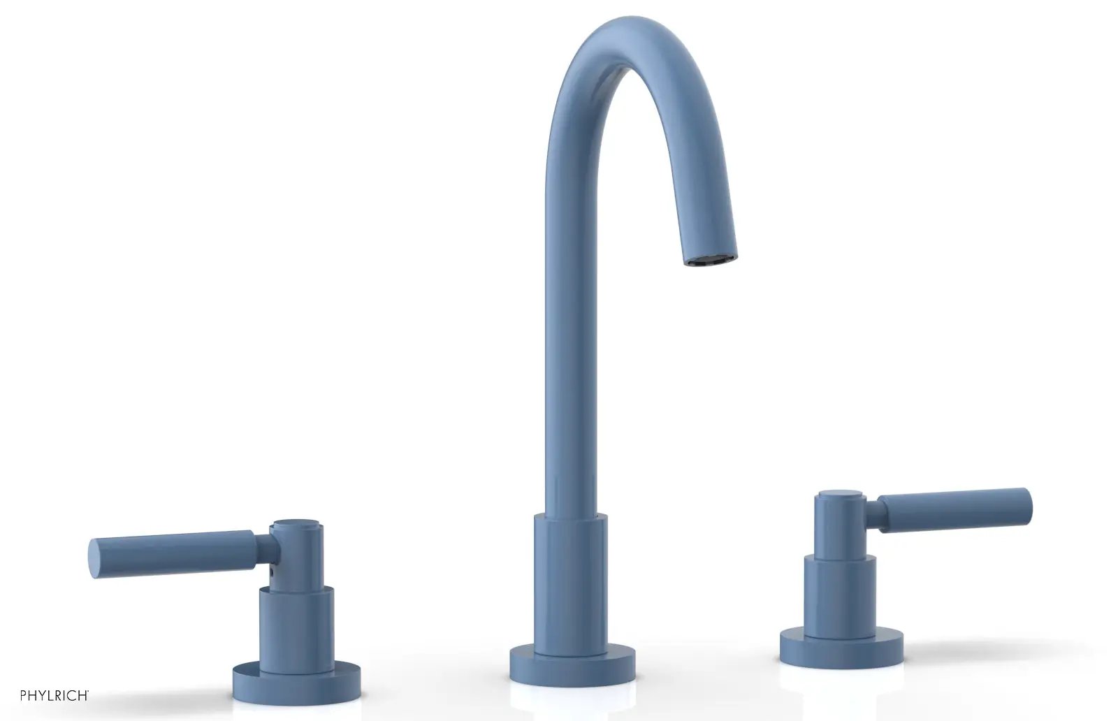 Phylrich BASIC Widespread Faucet, 10 1/2" High Spout, Lever Handles by Phylrich
