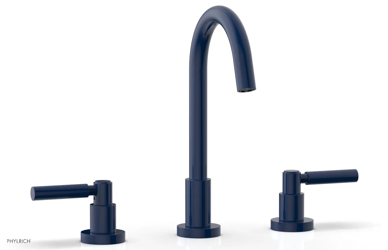 Phylrich BASIC Widespread Faucet, 10 1/2" High Spout, Lever Handles by Phylrich