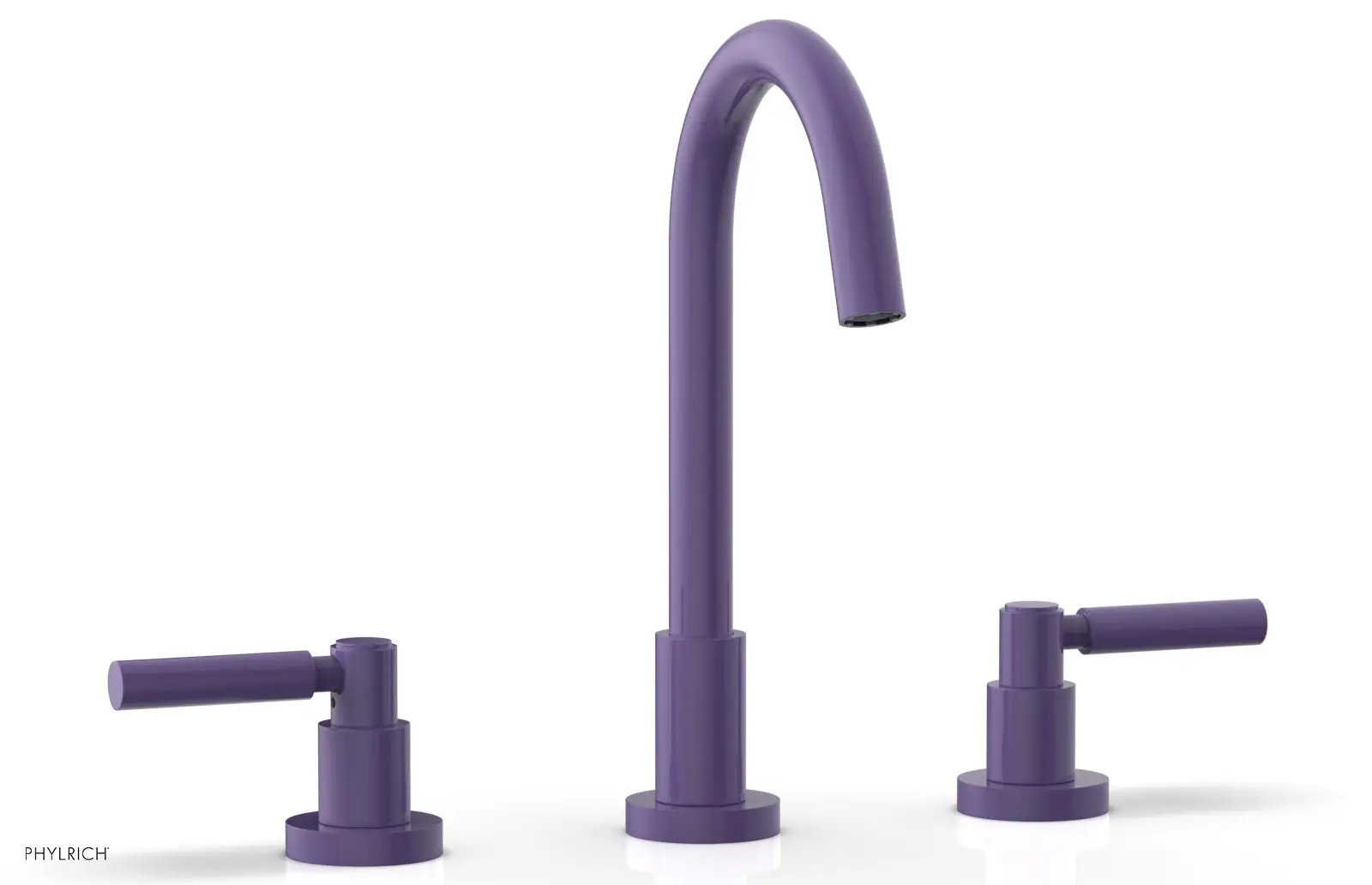 Phylrich BASIC Widespread Faucet, 10 1/2" High Spout, Lever Handles by Phylrich