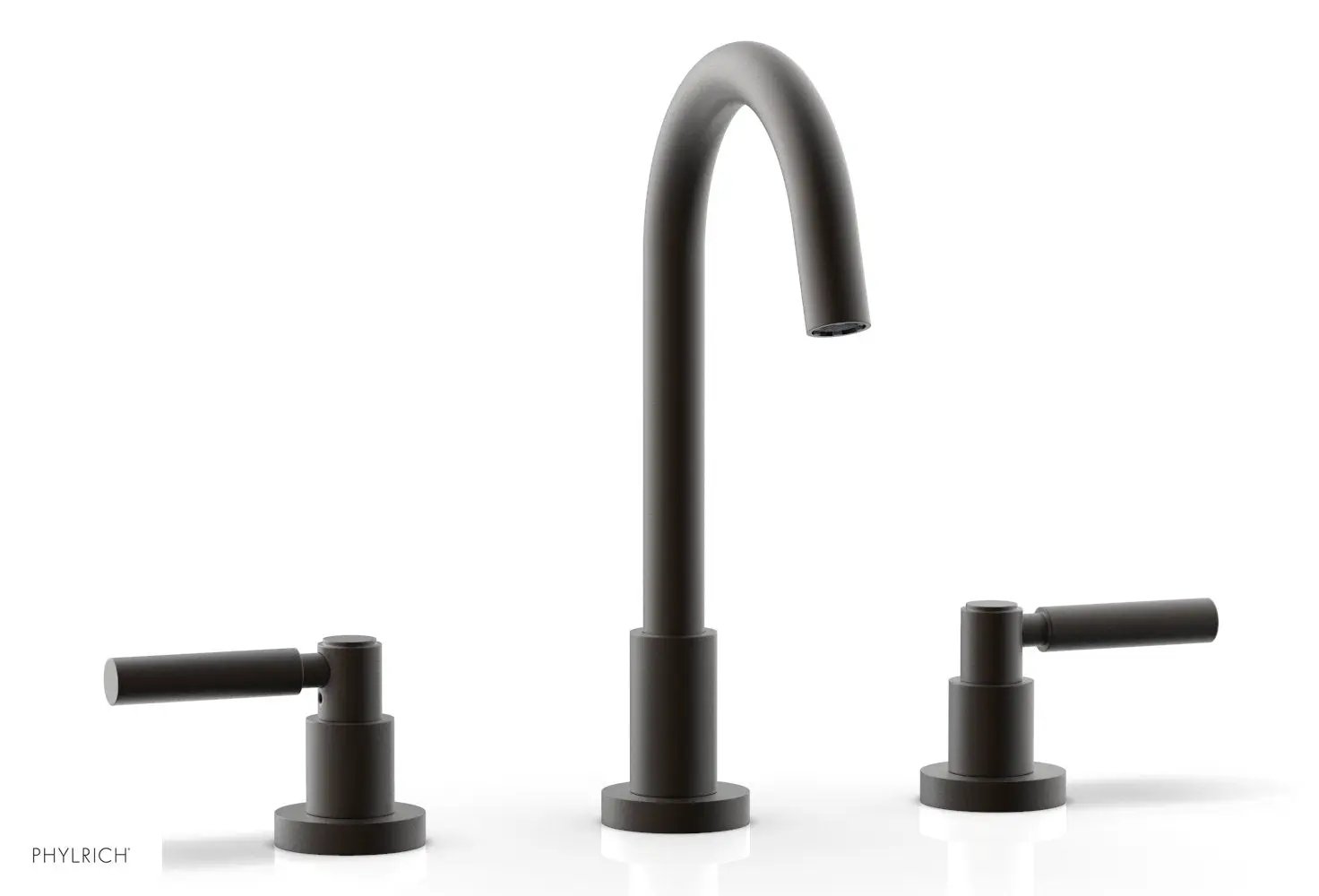 Phylrich BASIC Widespread Faucet, 10 1/2" High Spout, Lever Handles by Phylrich